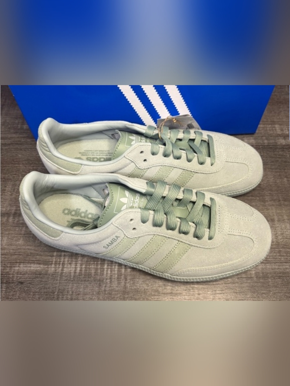 NWT Adidas Samba Suede Sneakers